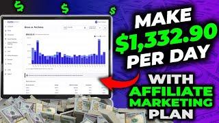 How I Make $1332.90Day With 3 Step Affiliate Marketing Plan *Copy & Paste*  Make Money Online