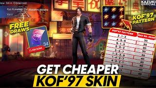 HOW TO GET KOF97 SKINS UNDER 500 DIAMONDS  34 FREE TOKENS  KOF97 BINGO PATTERNS