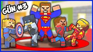 LAST ONE FROM THE SUPERHERO CIRCLE WINS  - Minecraft