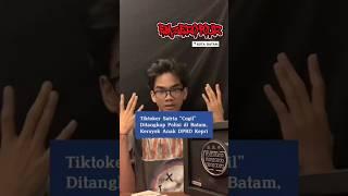 SATRIA MAHATHIR DI TANGKAP POLISI #satriamahathir #viral #shorts #beritaviral #fyp  #tiktok #cogil