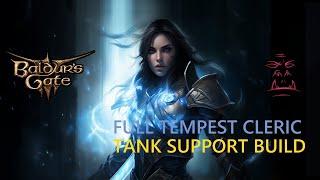 Pure Tempest Cleric Baldurs Gate 3 Build Step by Step Guide BG3