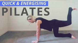 Quick Full Body Energising Pilates Workout  10 Min  Jaz Pilates 