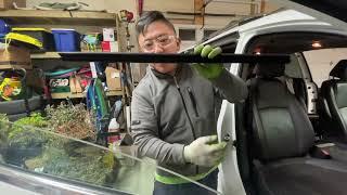 2018 - 2024 Honda Odyssey Front Door Glass Replacement