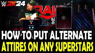 How to Put Alternate Attire on Any Superstar in WWE 2k24