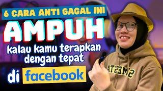 6 Cara Anti Gagal jadi Konten Kreator Facebook Pro dan Fanspage Paling Realistis