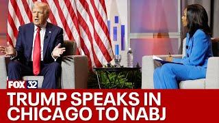 FULL SPEECH Donald Trump speaks before the NABJ in Chicago