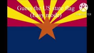 Guess the US state flag￼￼easy mode￼