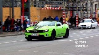 One-Day Carspotting in Hamburg 2013 Vanquish Camaro SS Convertible and more - Part 3 Full HD