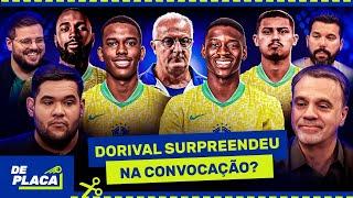 DEBATEMOS A CONVOCAÇÃO DA SELEÇÃO BRASILEIRA DE DORIVAL JÚNIOR TEM NOVIDADE NA LISTA