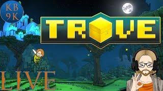 Kevbot 9000 First Time In Voxel MMO  Trove  Game Audio