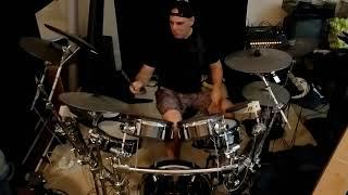 Mark Minervini plays drums to Hit the Floor by Bullet for My Valentine