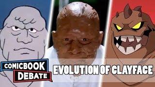 Evolution of Clayface in Cartoons Movies & TV in 13 Minutes 2019