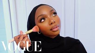 DETAILED SOFT GLAM MAKEUP TUTORIAL USING BLACK OWNED BRANDS Vogue Beauty Secrets *Inspired*