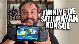 TÜRKİYEDE SATILMAYAN KONSOLU ALDIM STEAM DECK PC GİBİ EL KONSOLU