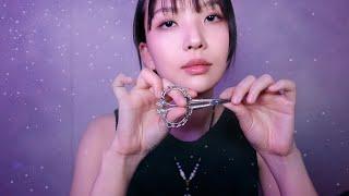 ASMR  Remove Negative Energy Pluck Snip Brush