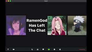 Team 7 But Its On Zoom Naruto Zoom Meeting