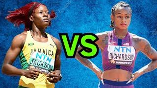ShaCarri Richardson vs Shericka Jackson - The Historic Sprint Battle 2023