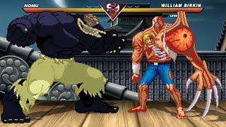 NOMU vs WILLIAM BIRKIN - HIGHEST LEVEL AMAZING FIGHT BOKU NO HERO MUGEN