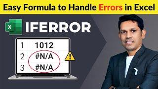 Use of IFERROR Formula inside Excel VLOOKUP Formula  Part 3