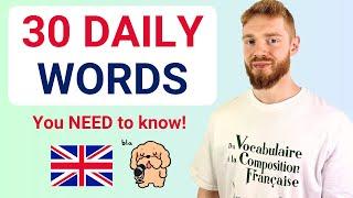 30 Daily English Words You NEED To Know SOUND MORE NATIVE