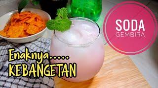 Resep Soda GEMBIRA #minuman_soda #soda_ceria