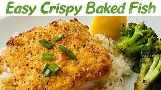 Baked Fish  How To Bake Crispy Baked Fish Recipe