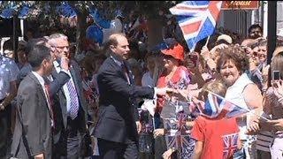 Polémica visita del príncipe Eduardo a Gibraltar