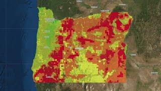 Is your Oregon property at risk for wildfires? New map shows potential impact