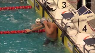 Mitch Larkin 200 Back World Record Video 145.63