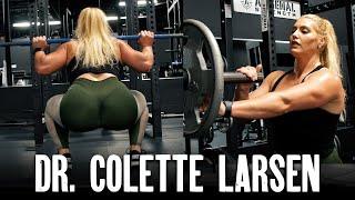 Colette Larsen - Dr. Cheeks Leg Day PART TWO