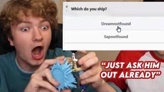 tommy shippingreacting to dreamnotfound for 9 minutes