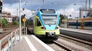 Eisenbahnverkehr in Münster Westf HBF mit BR  111 442 644 101 193 643 482 429