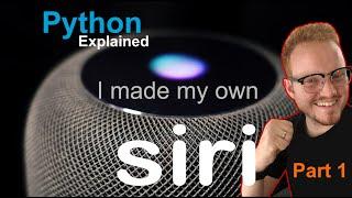 How to CODE Siri or Alexa  Python for BEGINNERS Coding with SalteeKiller a Virtual Assistant Part 1