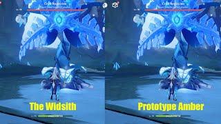 Neuvillette The Widsith Vs Prototype Amber  Genshin Impact