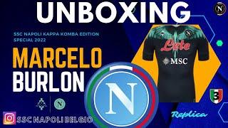 UNBOXING SSC Napoli Jersey Marcelo Burlon X Kit Kappa Replica maglia & Original #unboxing #napoli