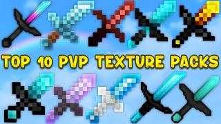 TOP 10 NEW BEST PvP TEXTURE PACKS 1.8.9