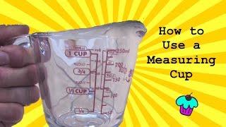 Using a Measuring Cup