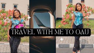 Travel Vlog Road trip to OAU My sis surprised me