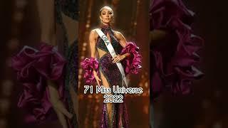 Miss Universe R Bonney Gabriel 2022  #shorts #currentaffairs #missuniverse2022