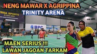 BIG MATCH️NENG MAWAR X AGRIPPINA MAEN SERIUS LAWAN JAGOAN TARKAM DI BPC CUP 2023