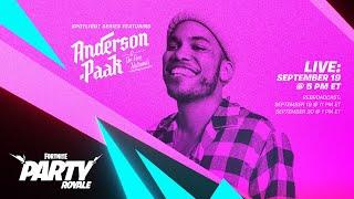 Fortnite Party Royale - Anderson Paak