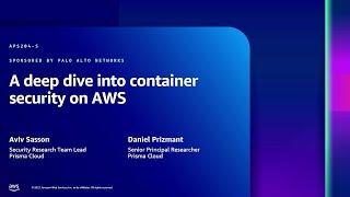 AWS reInforce 2023 - A deep dive into container security on AWS APS204-S