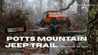 Virginias Potts Mountain Jeep Trail