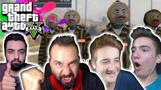 4 YOUTUBER 4 FACECAM FULL EĞLENCE  GTA 5 ONLINE