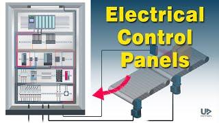 How Electrical Control Panel Works  PLC Control Panel Basics  Electrical Panel Components