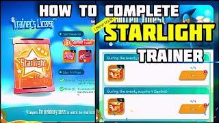 How To Complete Starlight Trainer Mission  Idle Legend Monster Evolution  New Trick