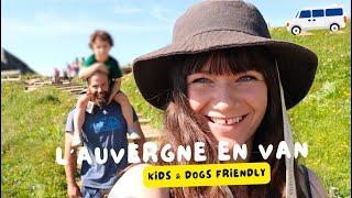 Au pays des volcans en van    avec enfant et chien   VANTRIP