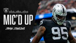 John Jenkins Micd Up vs. Browns I Cant Be Moved  Raiders