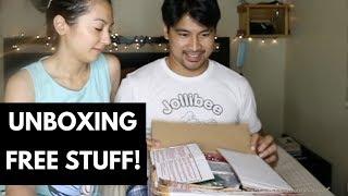 Unboxing Free Stuff