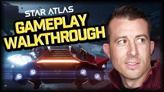 Star Atlas Gameplay Walkthrough with CEO Michael Wagner